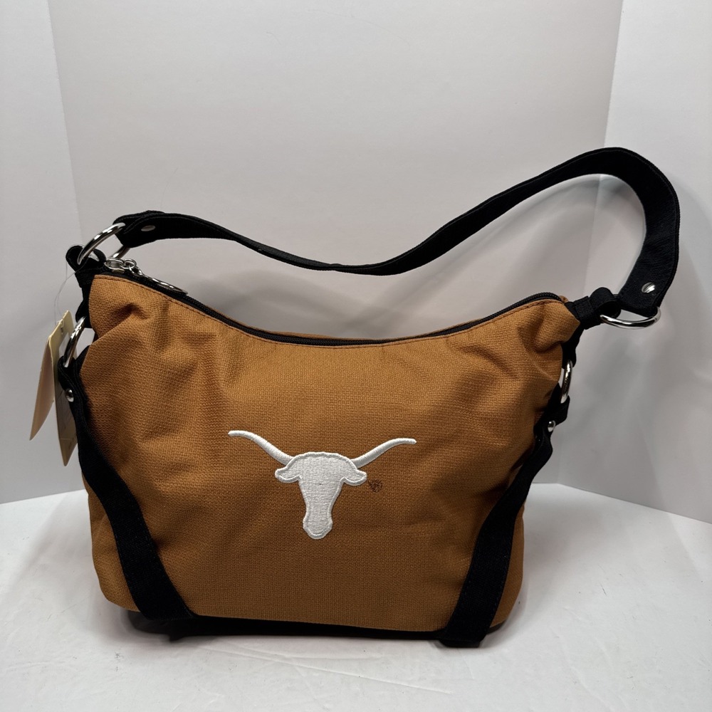 Sandol Living Fashion Texas Longhorns Hobo Purse